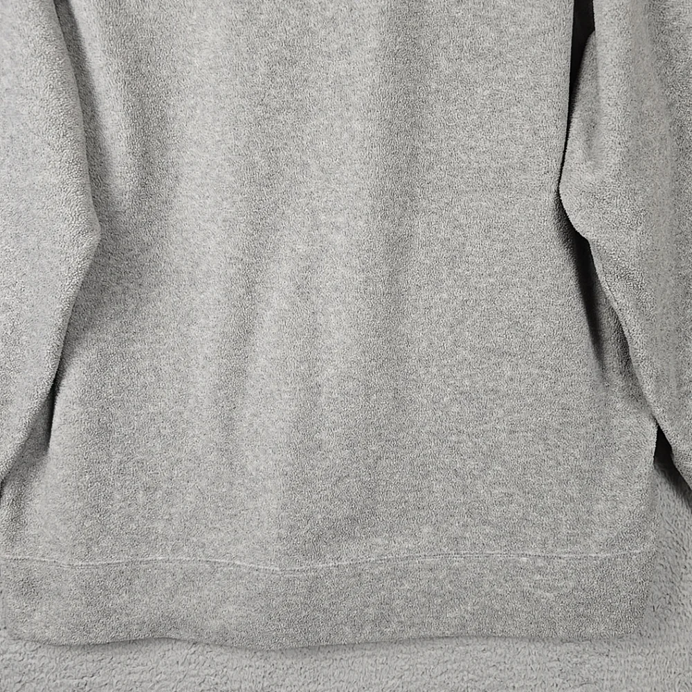 Disney Official Vintage Retro Mickey Mouse Grey Fleece Hoodie Womens 2XL - Picture 14 of 16